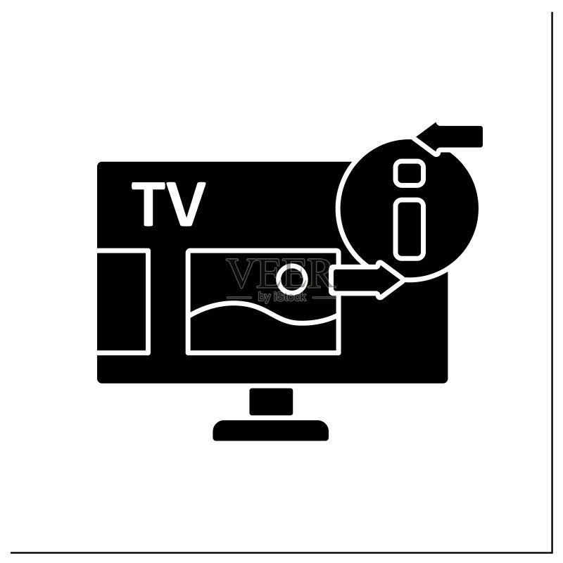 电视图标图标素材