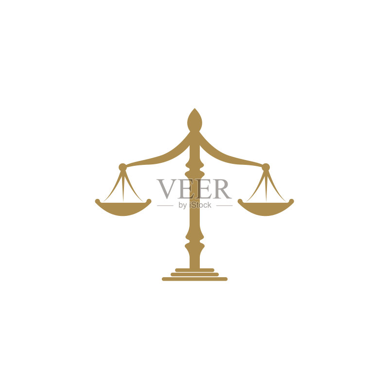 正义律师事务所图标模板图标素材