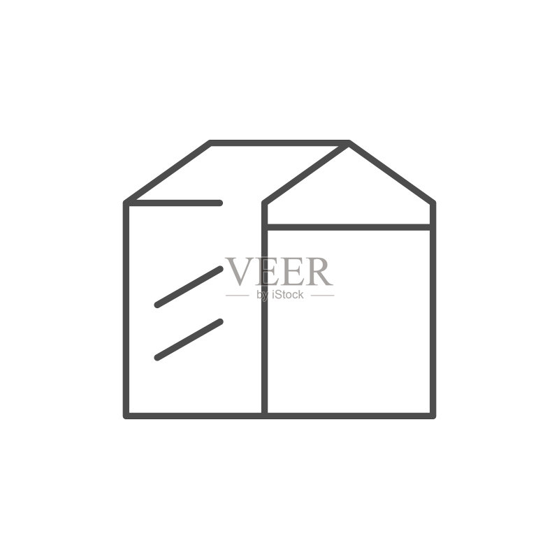 促销帐篷线稿图标图标素材