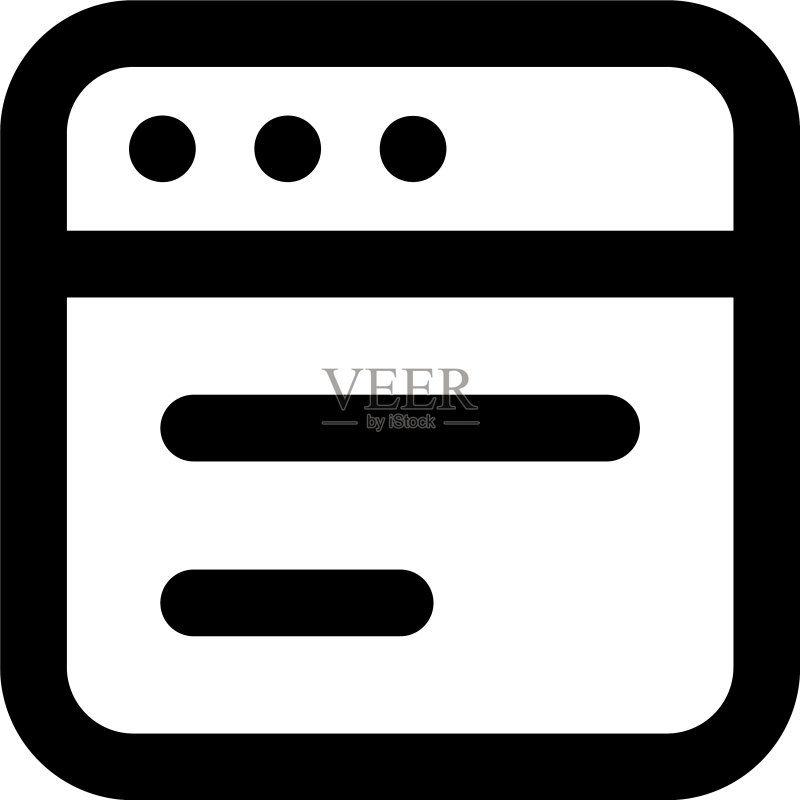 网页内容图标素材