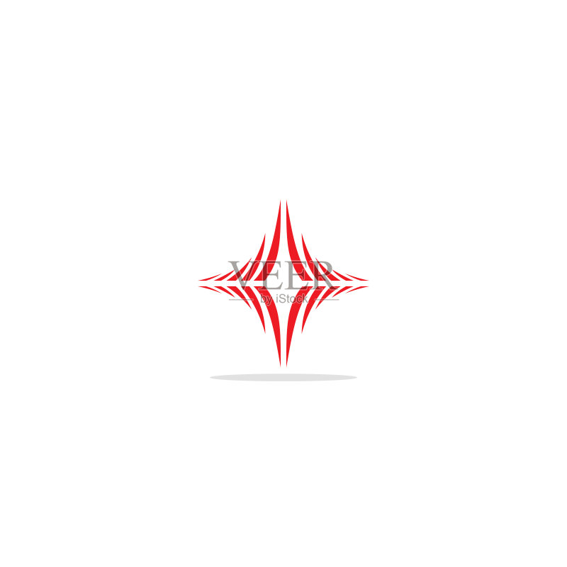 抽象图形几何公司标志图标素材