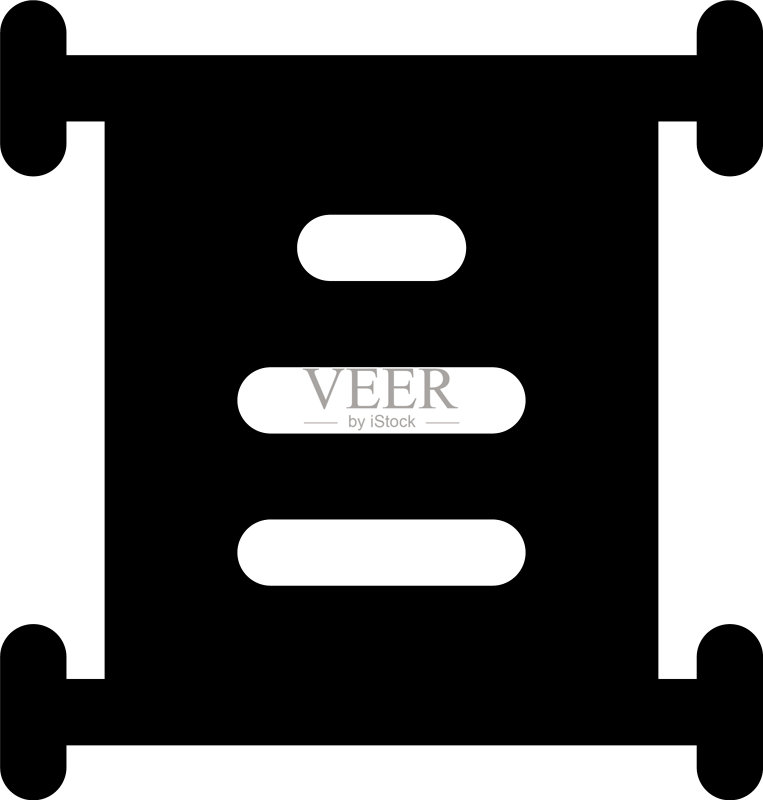 卷轴信件图标素材