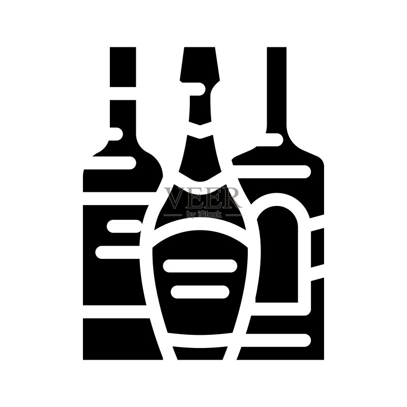 酒精饮料部门标志符号矢量图图标素材