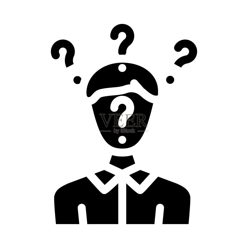 寻找答案男性标志符号矢量图图标素材