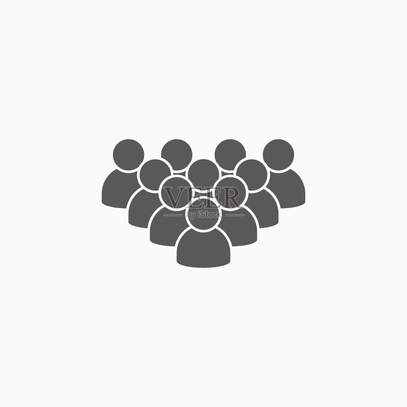 人群图标图标素材