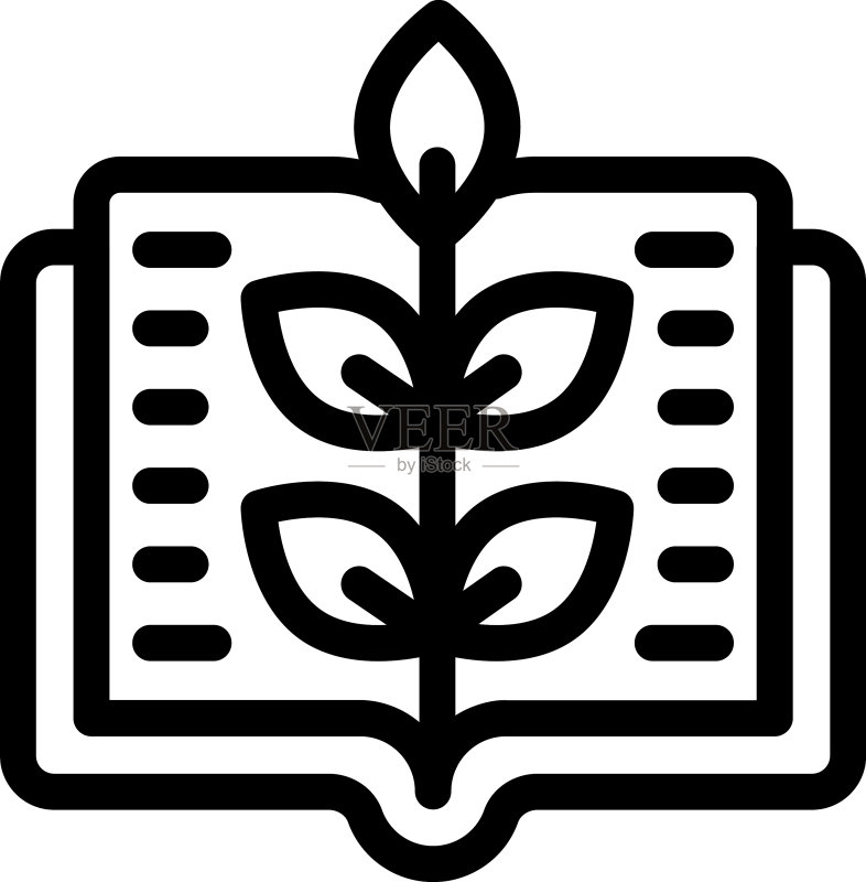 环保书籍图标素材
