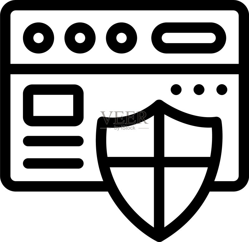 Web安全图标素材