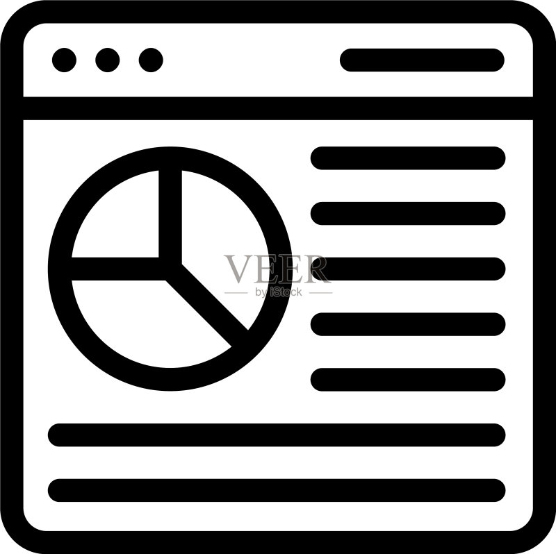 网站分析图标素材