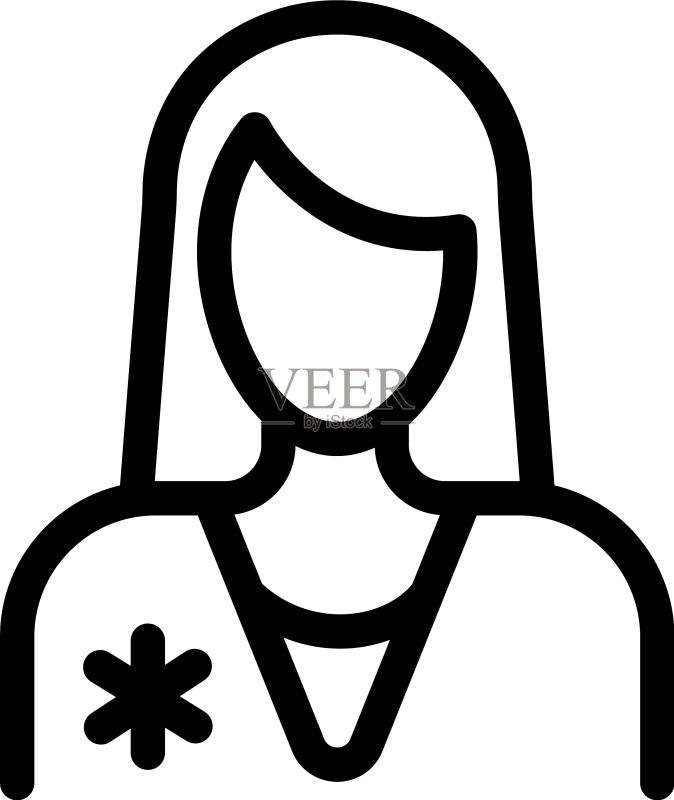 女医生图标素材