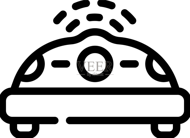 宠物玩具声音线性图标图标素材
