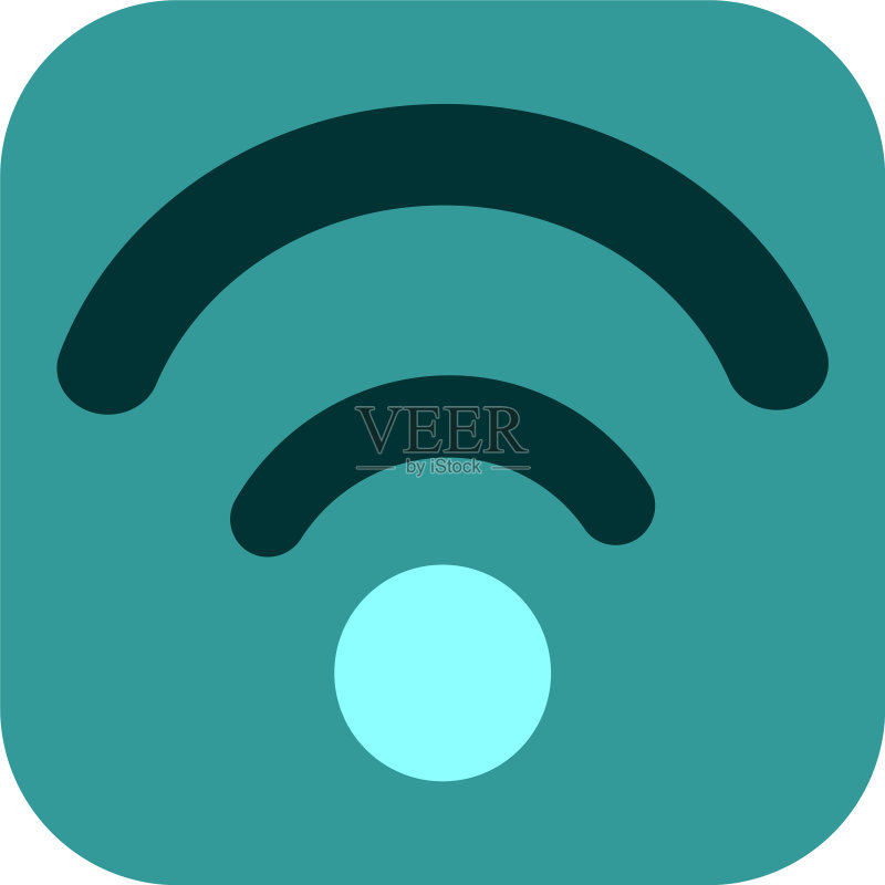 已连接WiFi图标素材