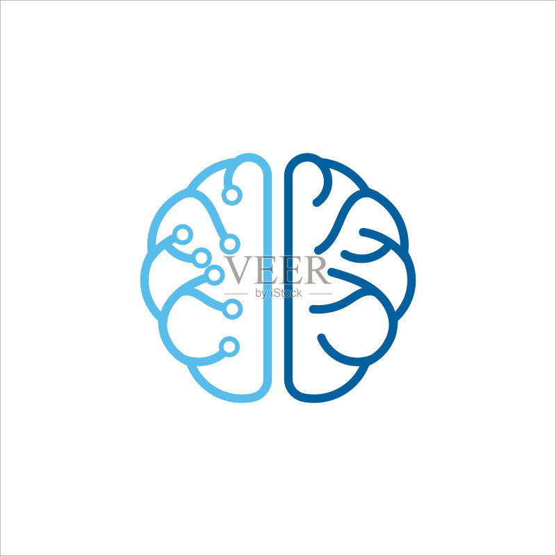 健康大脑图标模板图标素材