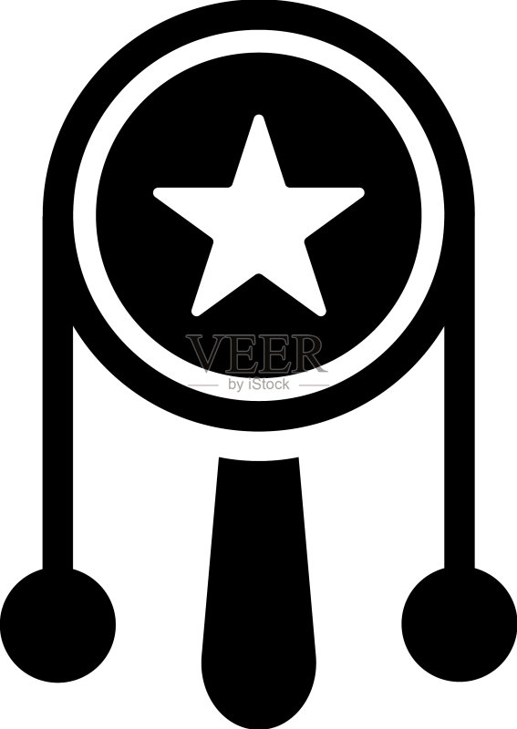 拨浪鼓图标素材