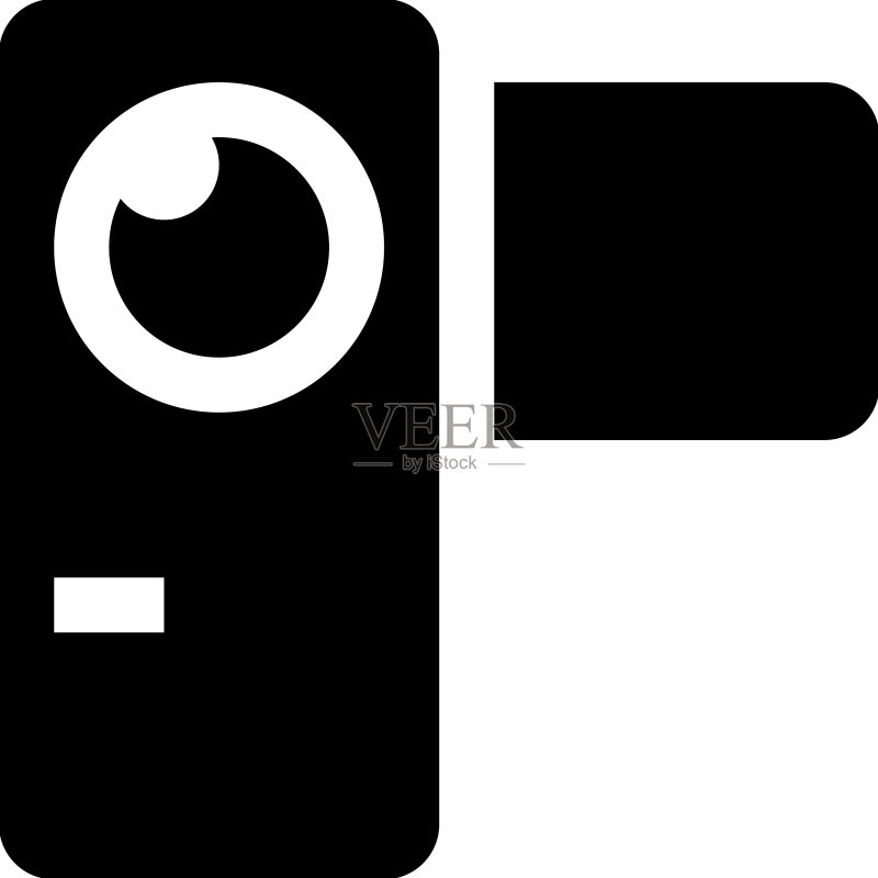 便携式摄像机图标素材