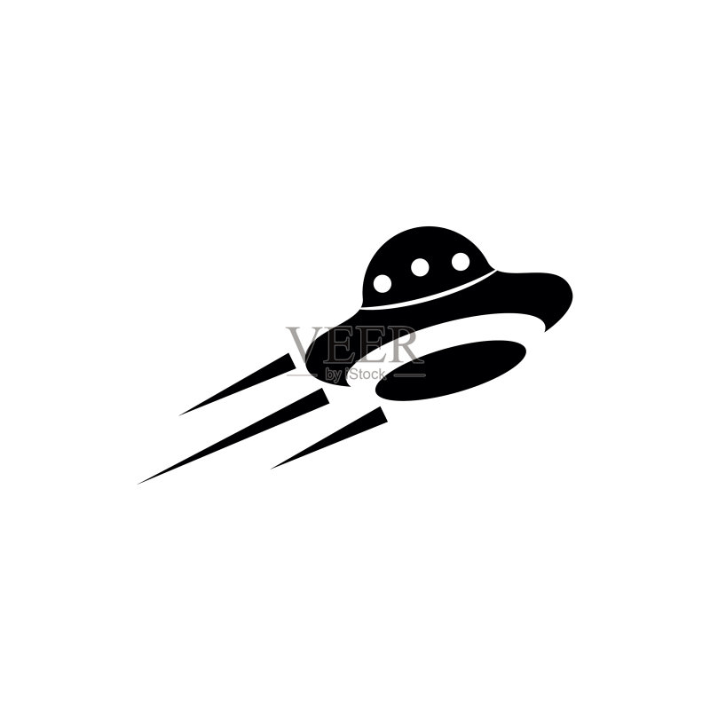 UFO图标Logo设计模板图标素材