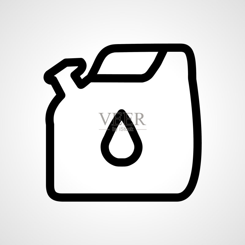 油罐线性图标图标素材