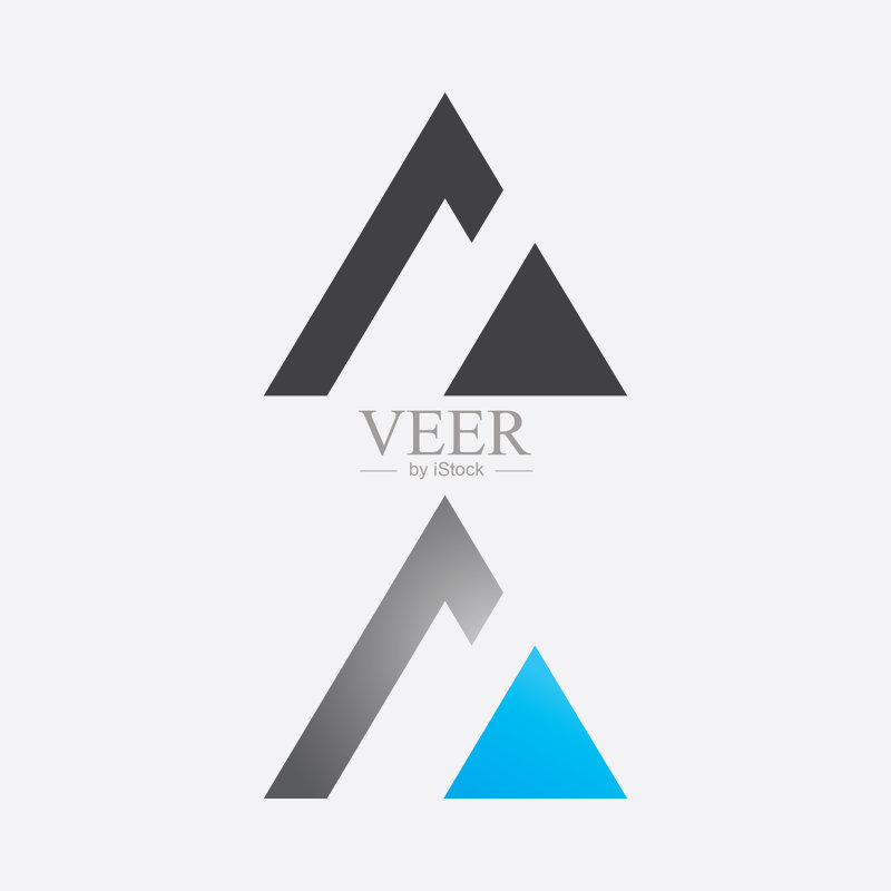 字母Logo商业图标模板矢量设计图标素材