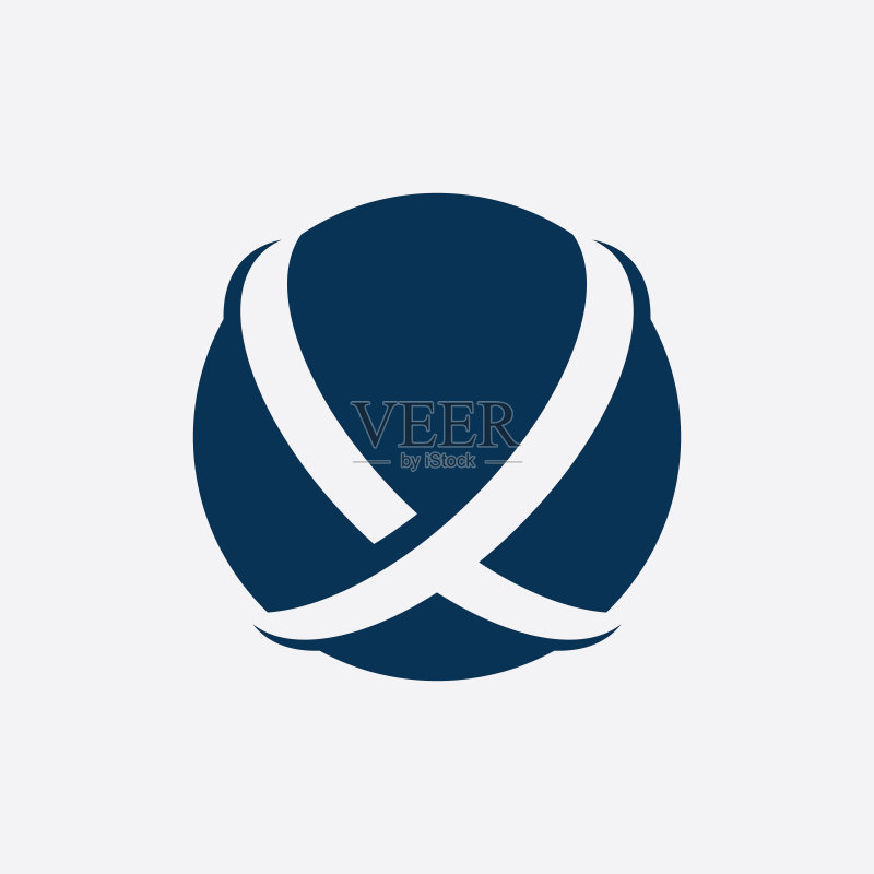 字母X logo图标矢量设计图标素材
