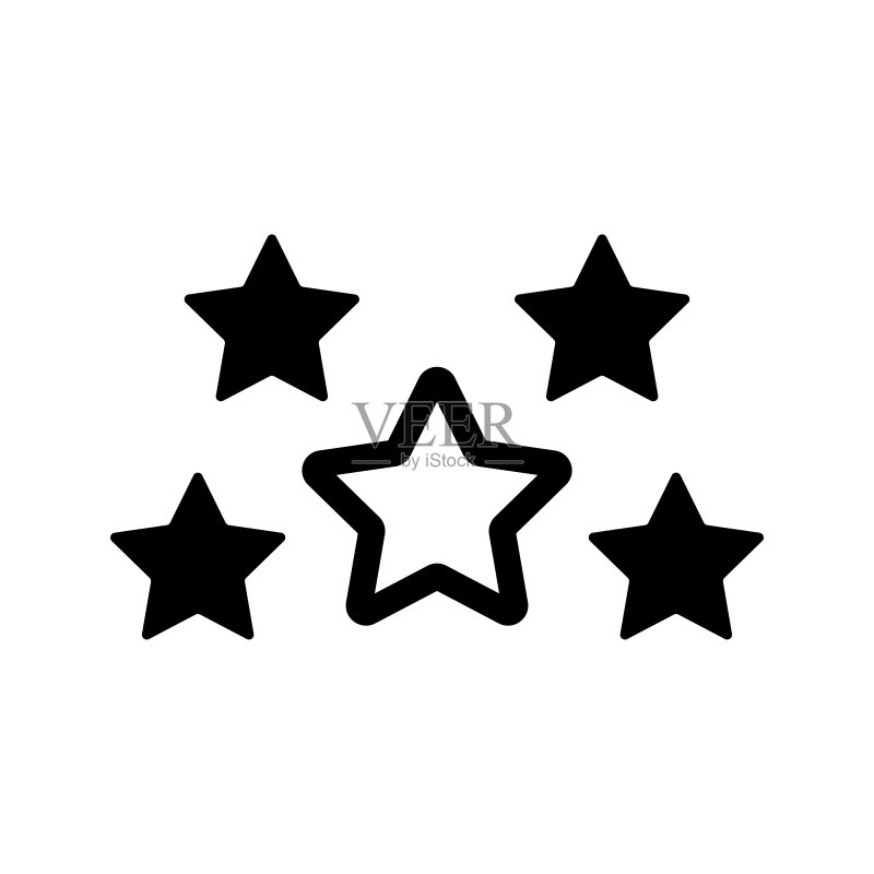 星星评级图标图标素材