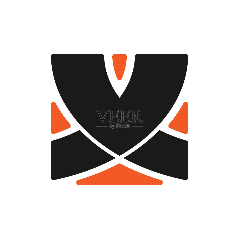 VX首字母创意标志图案图标素材