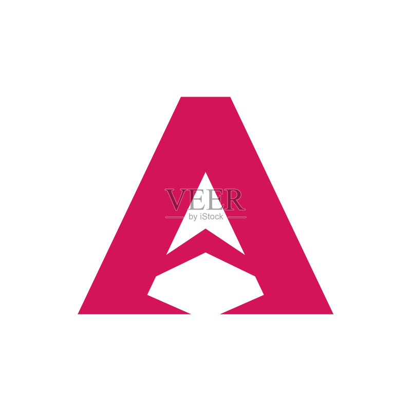 简约字母A Logo图标素材