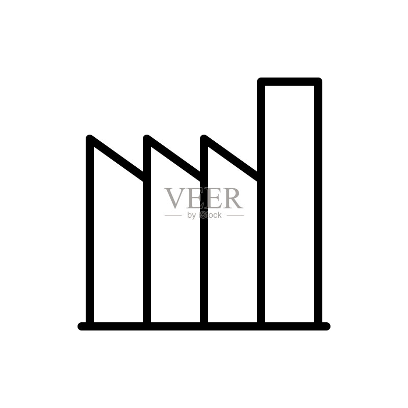 发电厂图标矢量插图图标素材