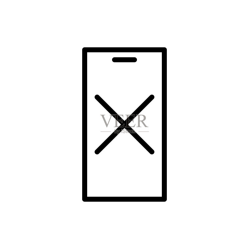 取消图标,拒绝图标矢量图图标素材