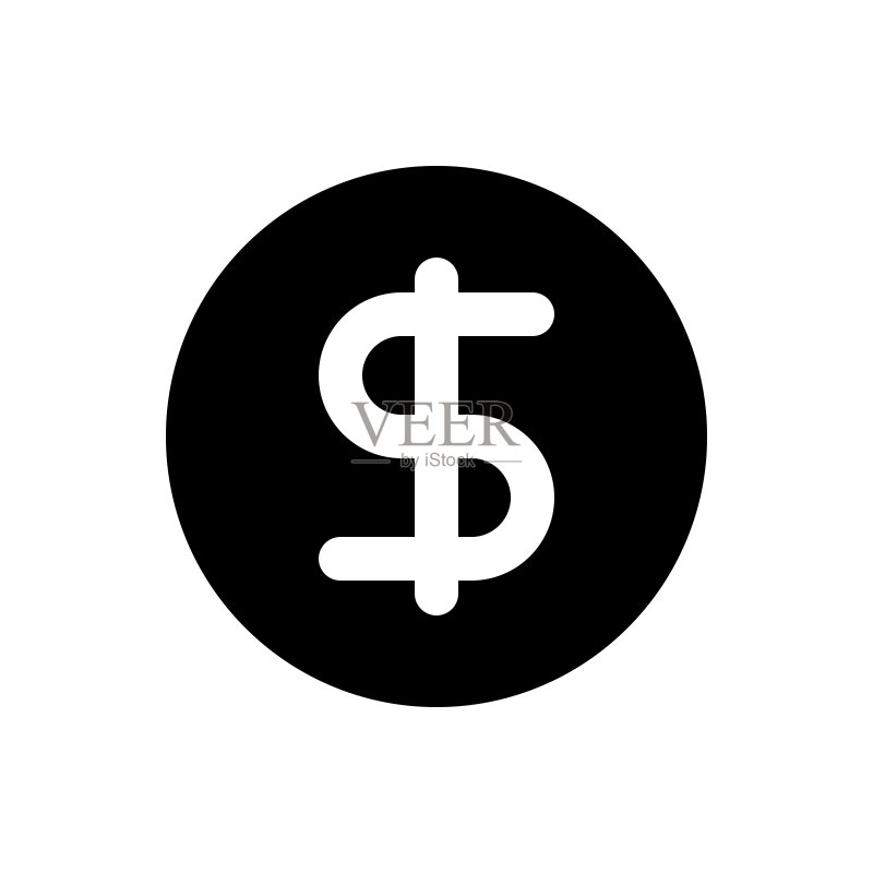 现金图标;货币图标矢量图图标素材
