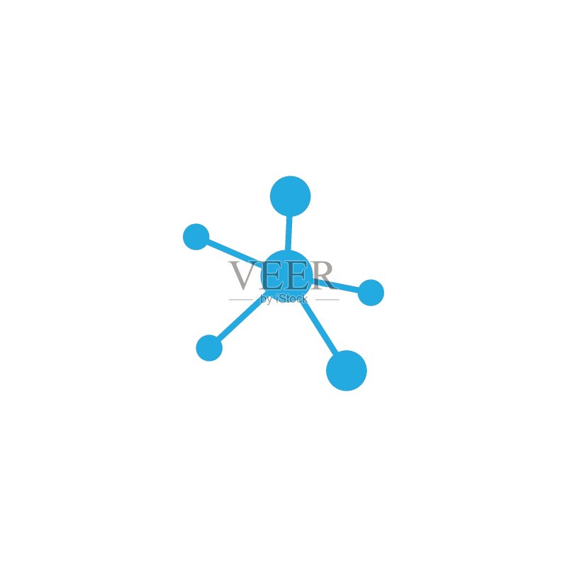分子图标图标素材