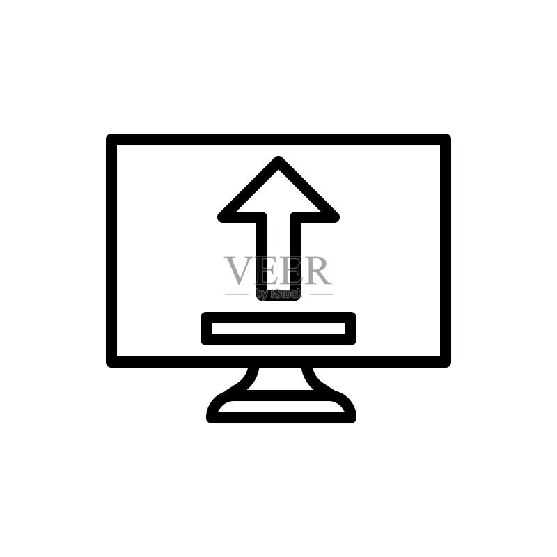 上传图标,在线传输矢量图图标素材