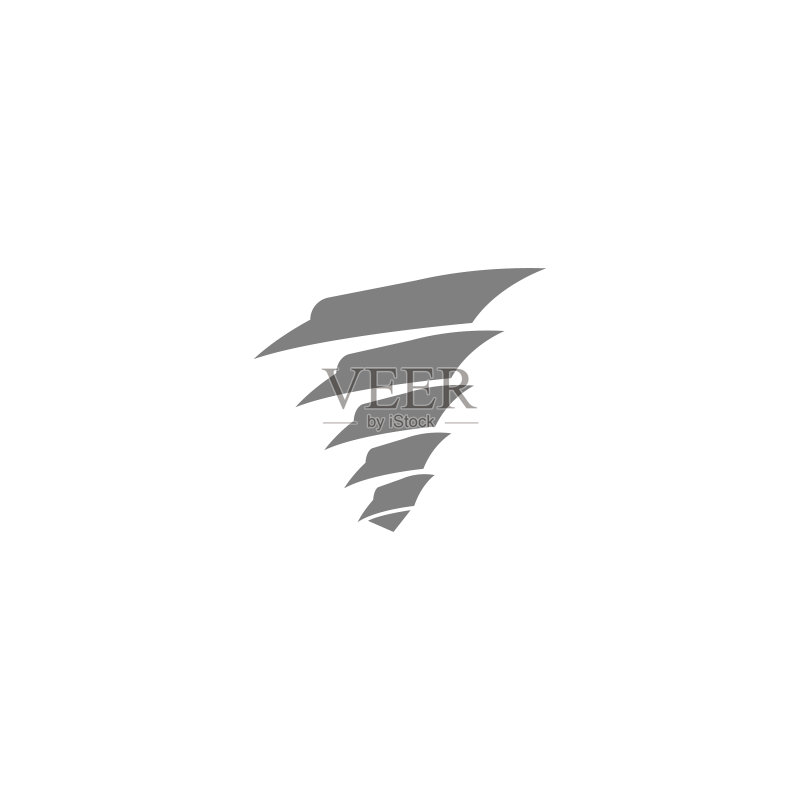 建筑钻头图标Logo设计模板图标素材