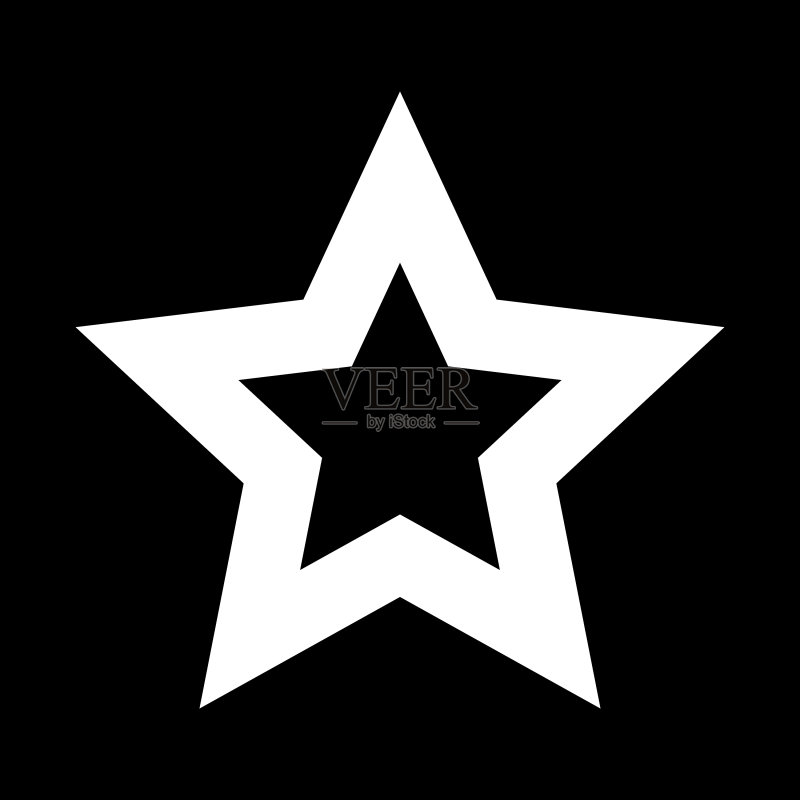 星形元素图标素材