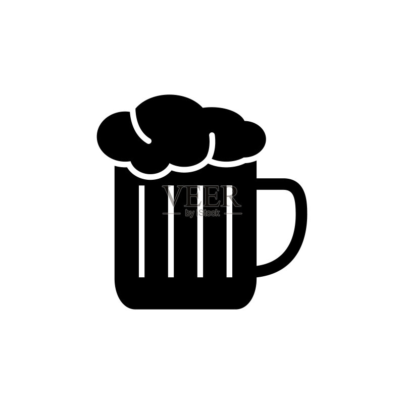 啤酒杯图标图标素材