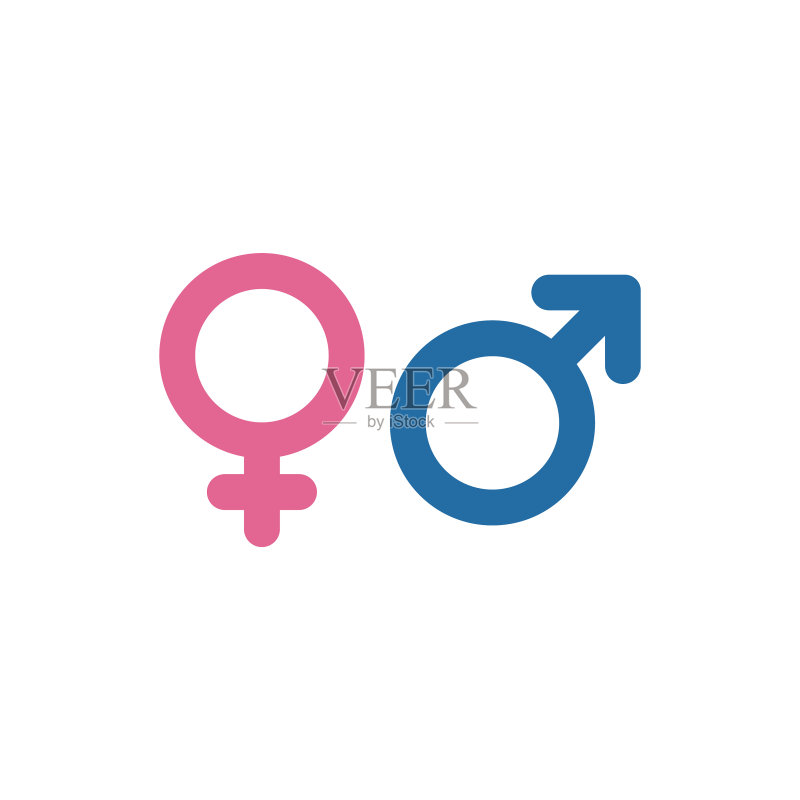 性别图标:男女符号图标素材