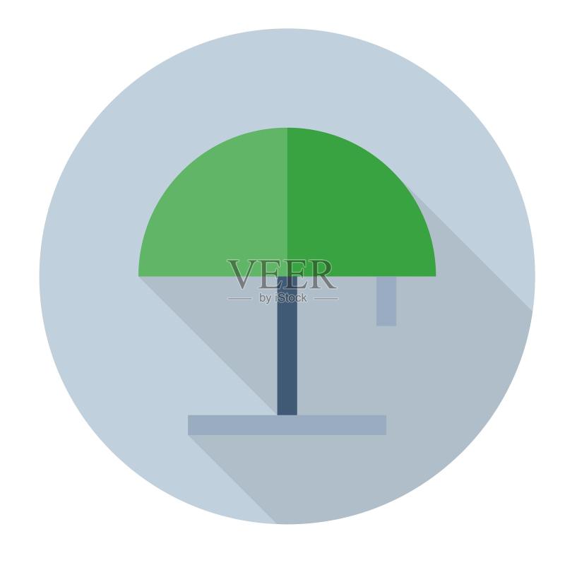 icon台灯图标元素图标素材