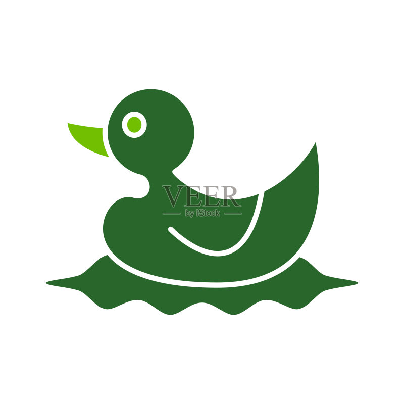 鸭子图标图标素材