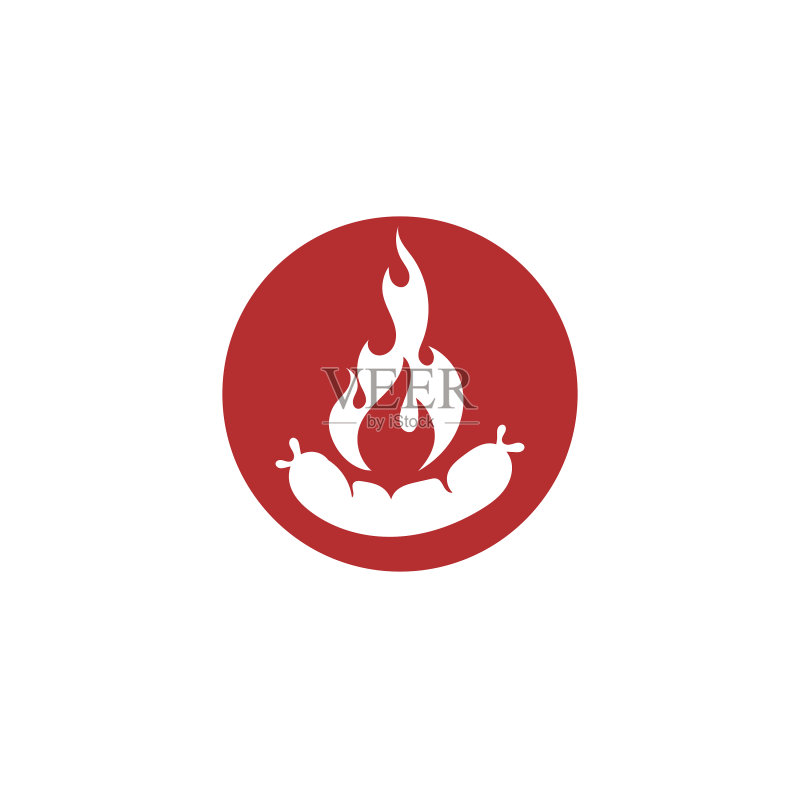 火焰设计模板图标素材