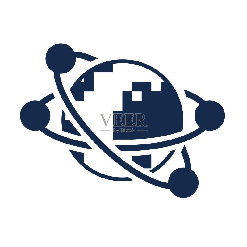 icon联通全球全球互联图标图标素材