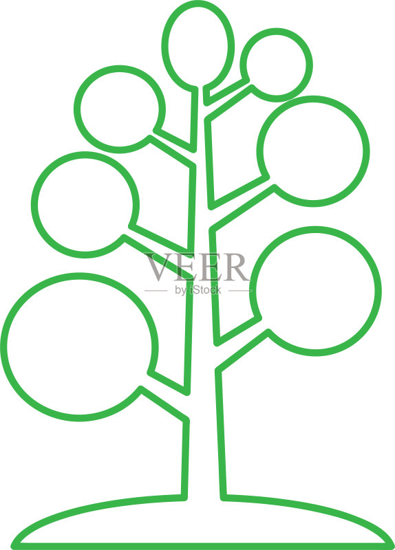花朵图标花卉符号设计图标素材