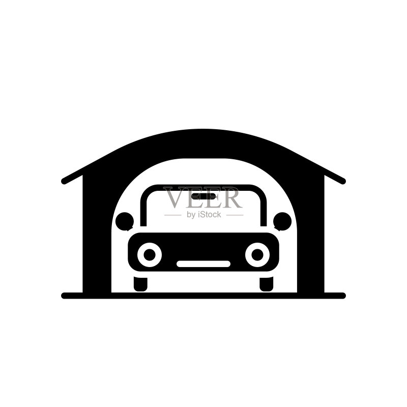 车库图标图标素材