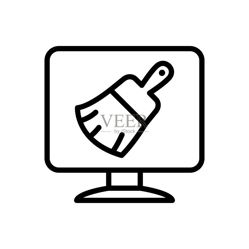 电脑清理图标图标素材