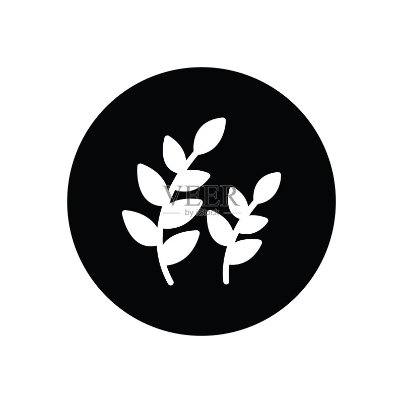 小麦符号图标图标素材