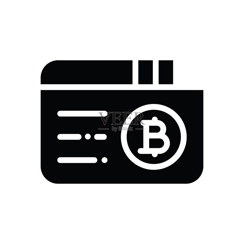 网站比特币Glyph图标图标素材