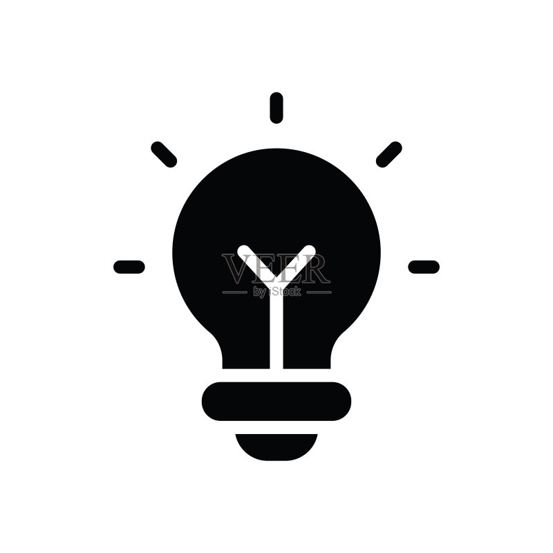 LED灯泡标志图标图标素材