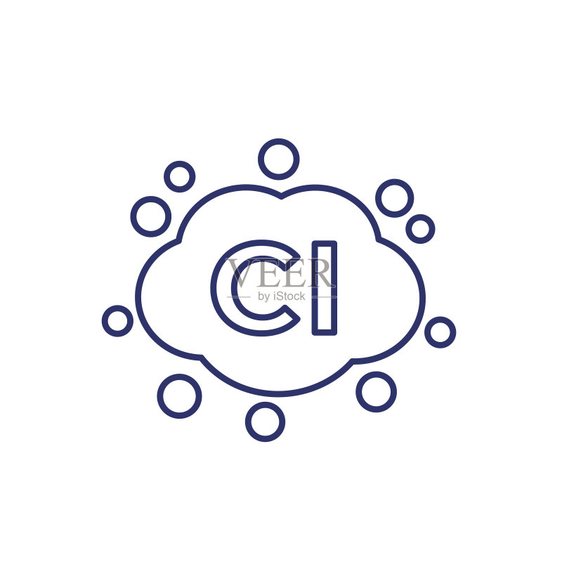 氯气管线图标图标素材