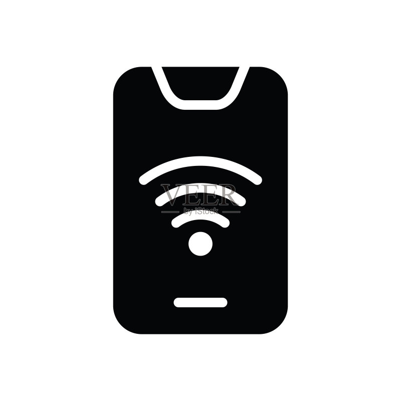 WIFI手机符号图标图标素材