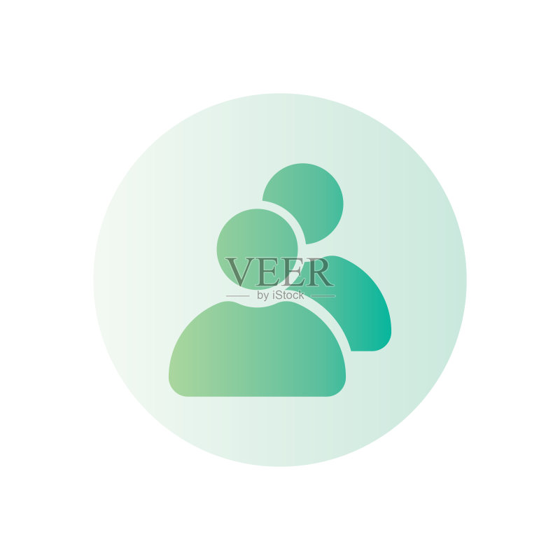 用户渐变图标图标素材