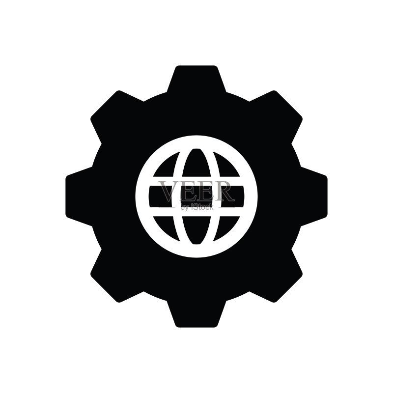 SEO网页字形图标图标素材