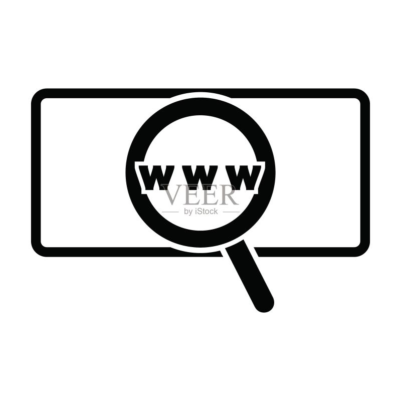 万维网图标图标素材