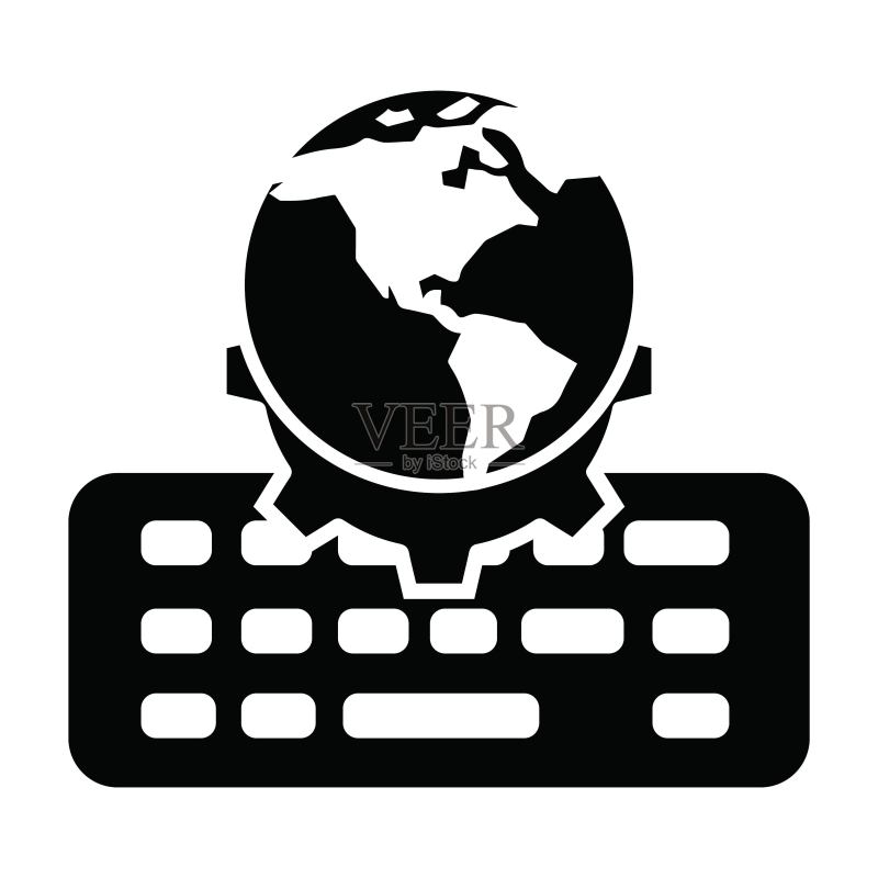 互联网浏览连接性SEO图标图标素材